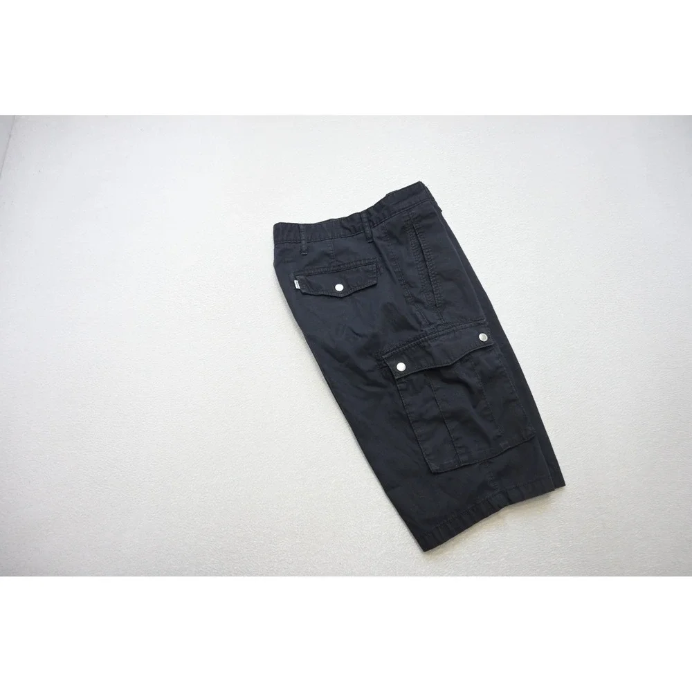 Levi Strauss & Co‎ Cargo Shorts Mens 31 Black Rugged Utility Pockets Excellent